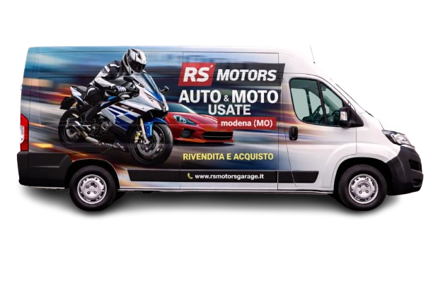 Furgone con pubblicità